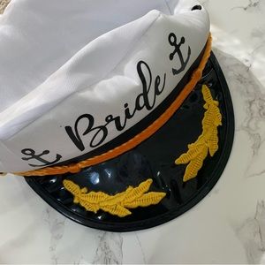 Bride Boat Captain Hat- Bachelorette Party